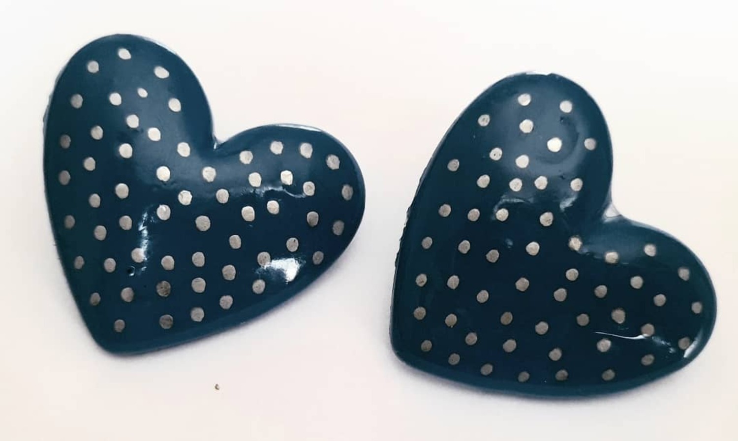 AROS CORAZON PUNTITOS - 1