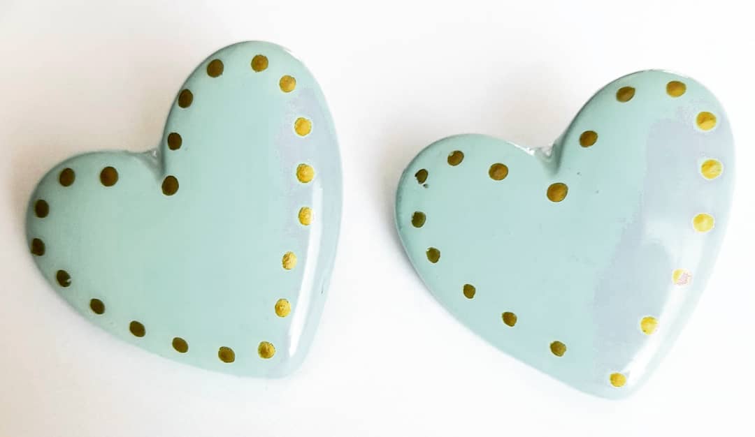 AROS CORAZON PUNTOS - 1