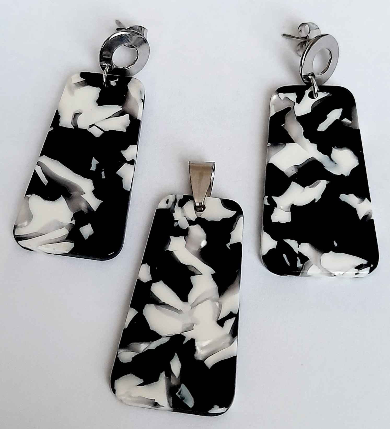 CONJUNTO RESINA MARMOLEADA - 1