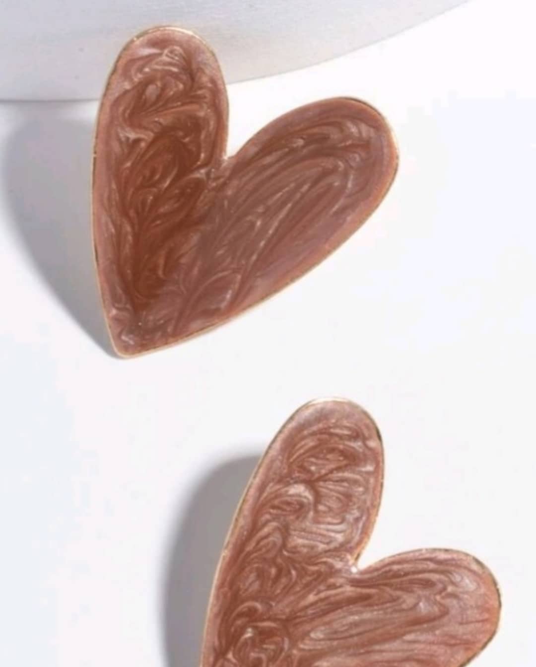 AROS CORAZON RESINA TEÑIDA - 1