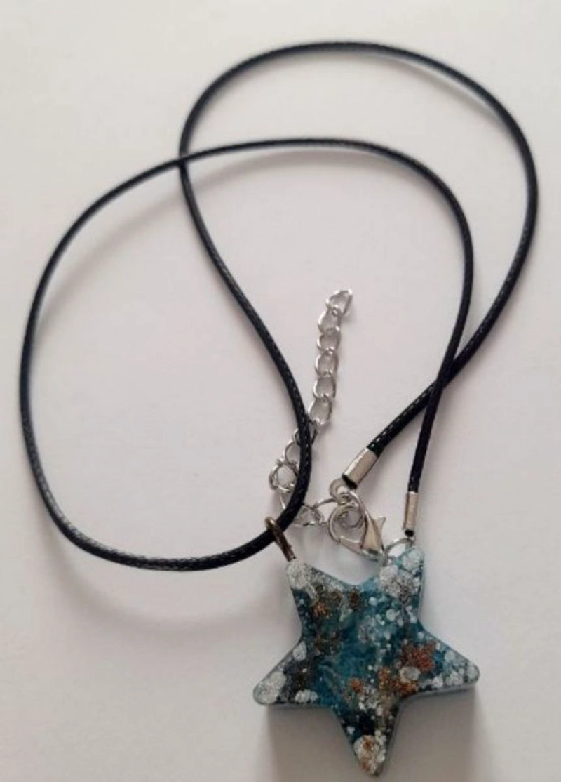 COLLAR CATHALIFAUDJOYAS ESTRELLA RESINA - 1