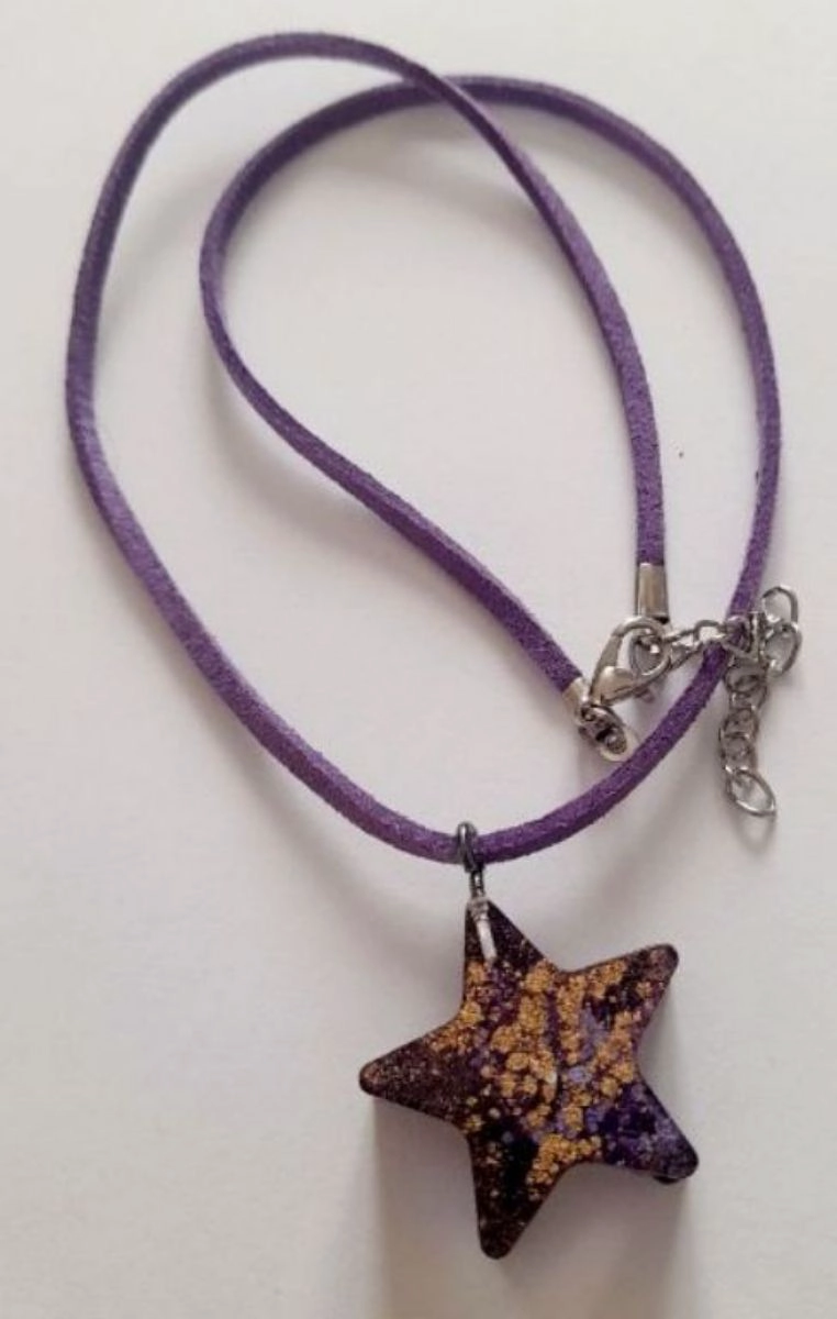COLLAR CATHALIFAUDJOYAS ESTRELLA RESINA - 1