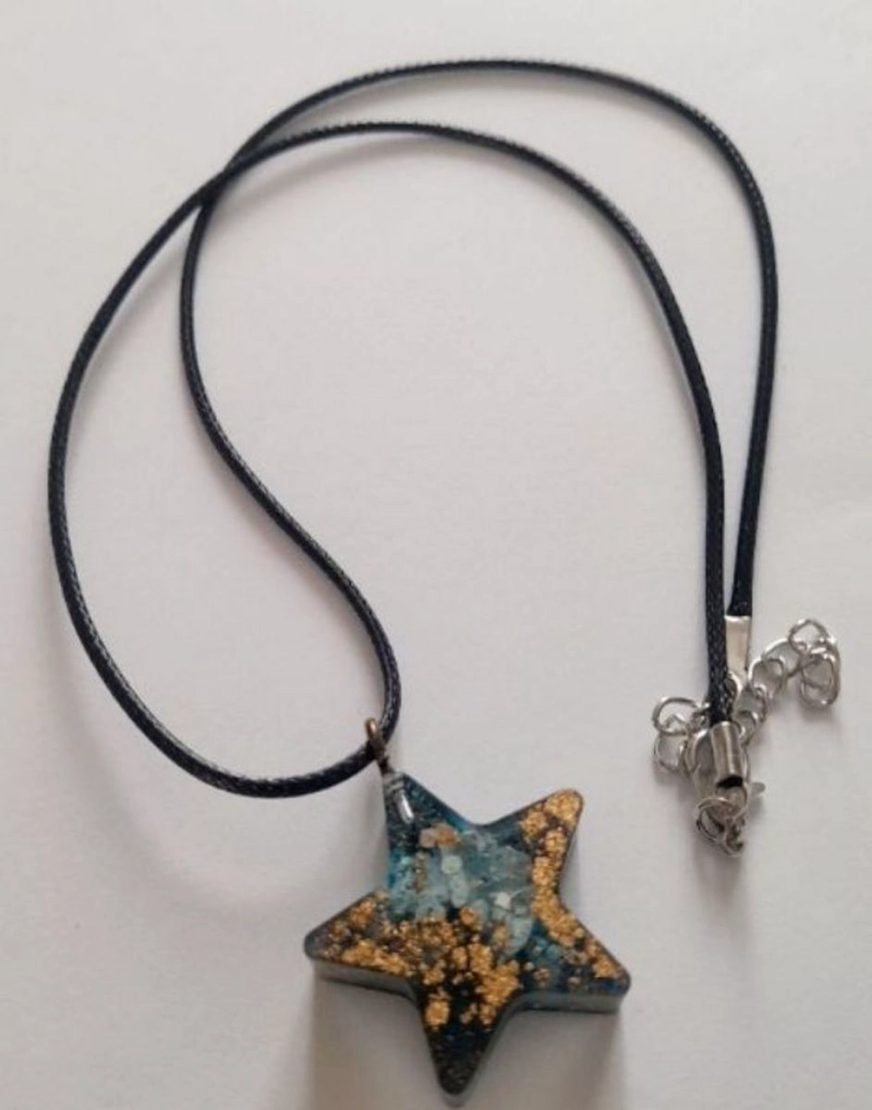 COLLAR CATHALIFAUDJOYAS ESTRELLA RESINA - 1