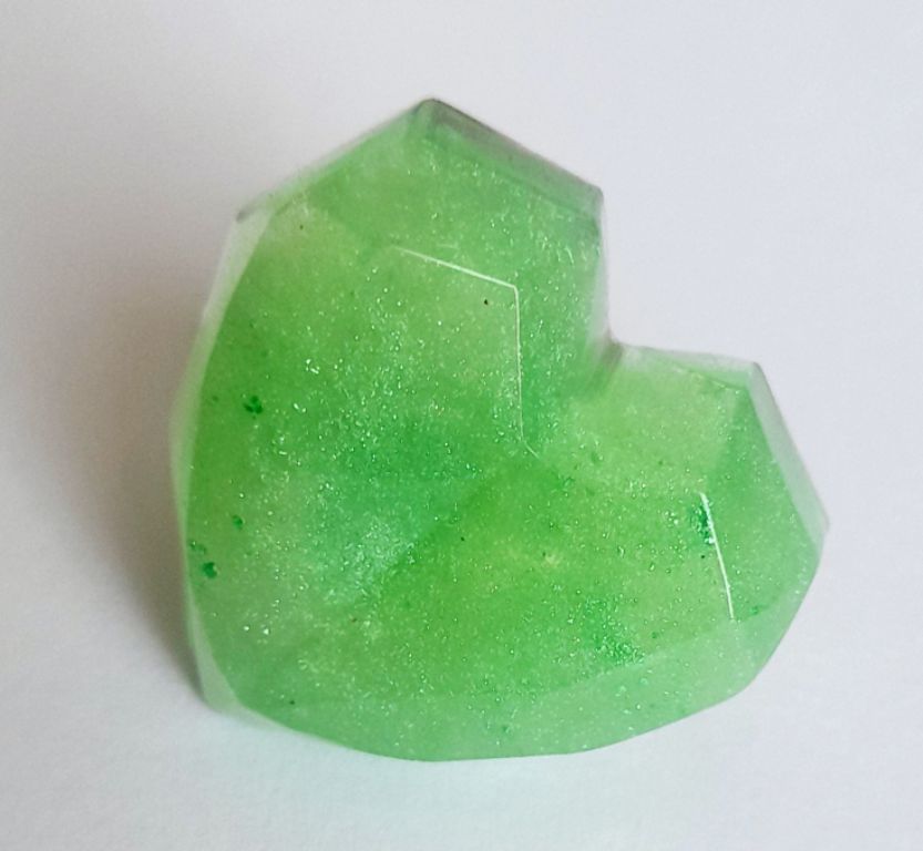 ANILLO CATHALIFAUDJOYAS RESINA CORAZÓN GEOMÉTRICO - 1