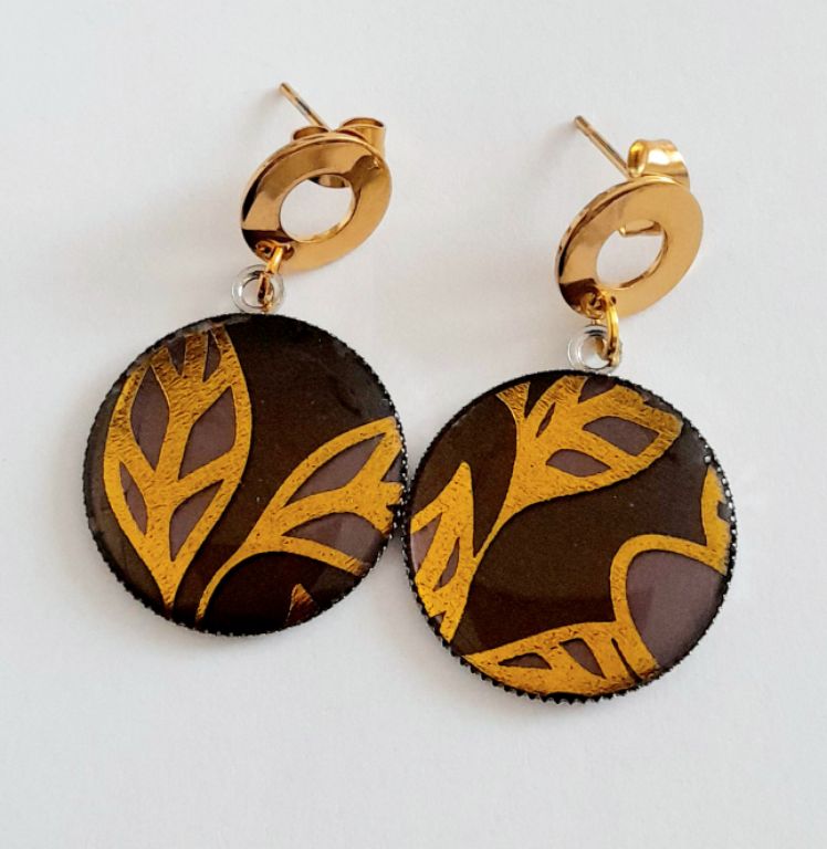 AROS CATHALIFAUDJOYAS DISEÑO INTERNO RESINA ACERO - 1