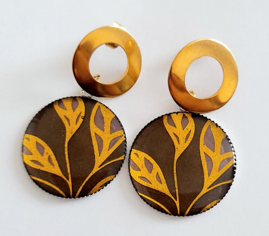 AROS CATHALIFAUDJOYAS DISEÑO INTERNO RESINA ACERO - 1