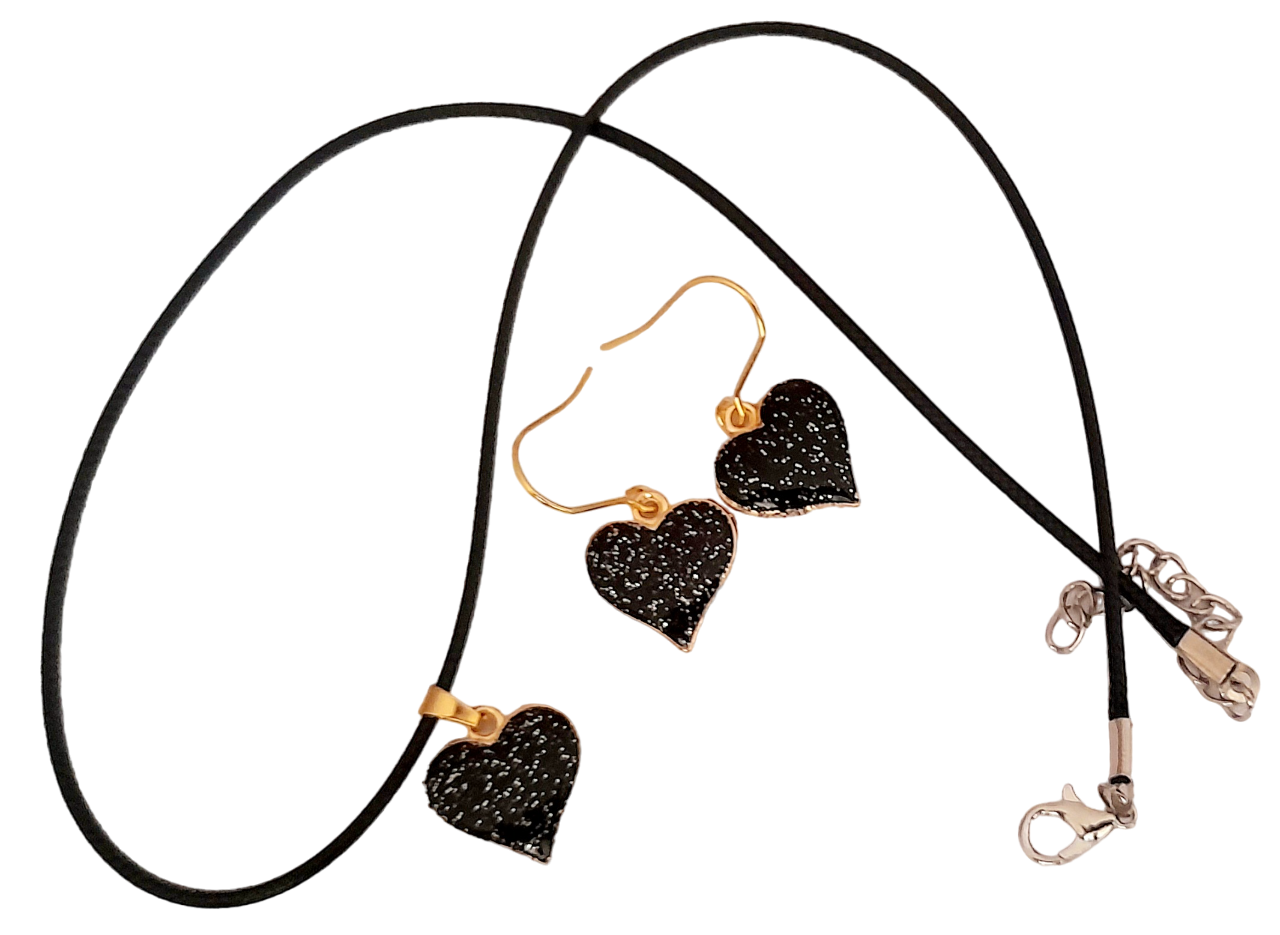 CONJUNTO CATHALIFAUDJOYAS CORAZONES - 1