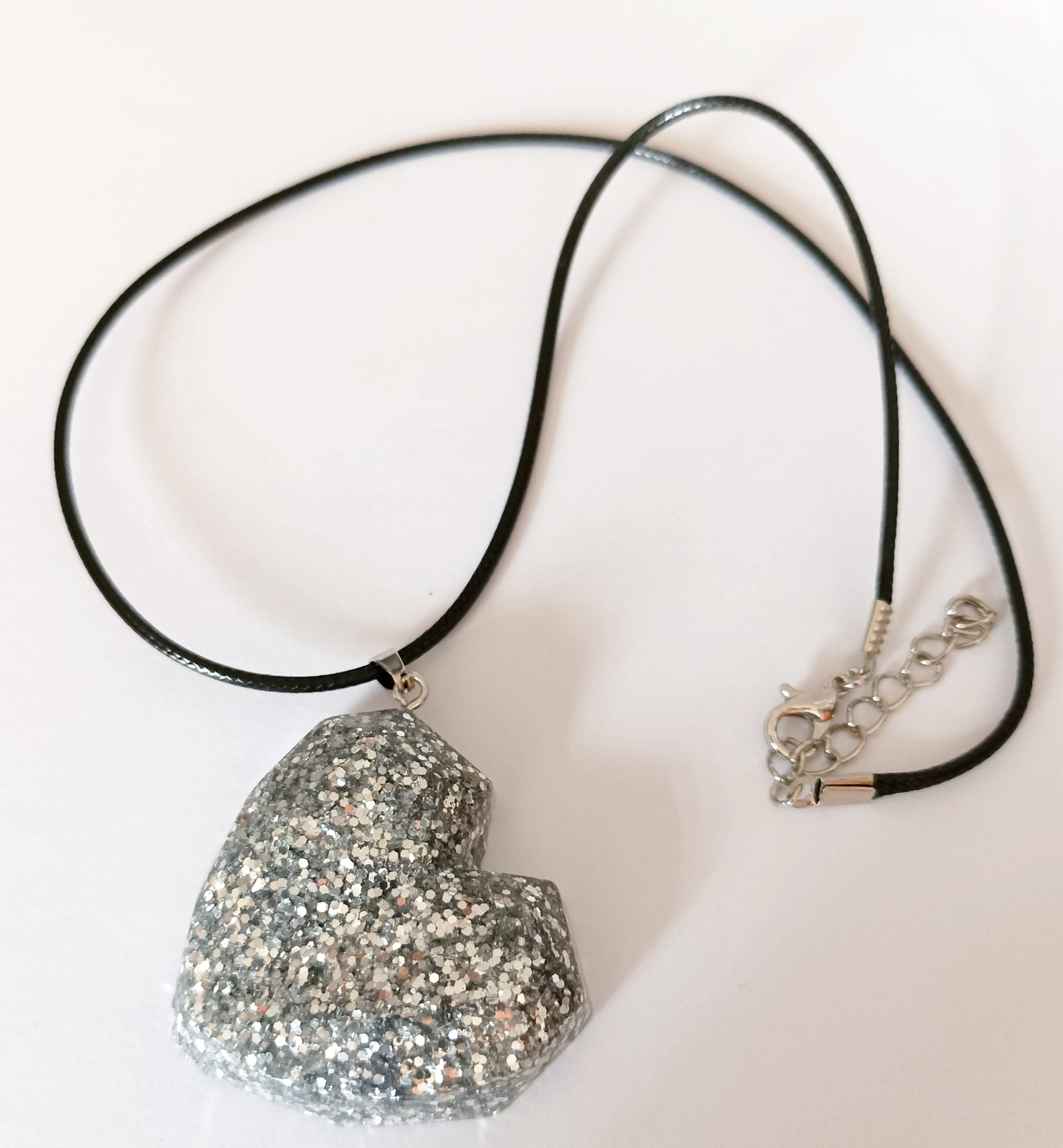 COLLAR CATHALIFAUDJOYAS CORAZON GEOMETRICO - 1