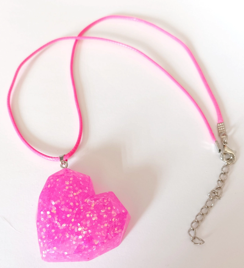 COLLAR CORAZON GEOMETRICO - 1