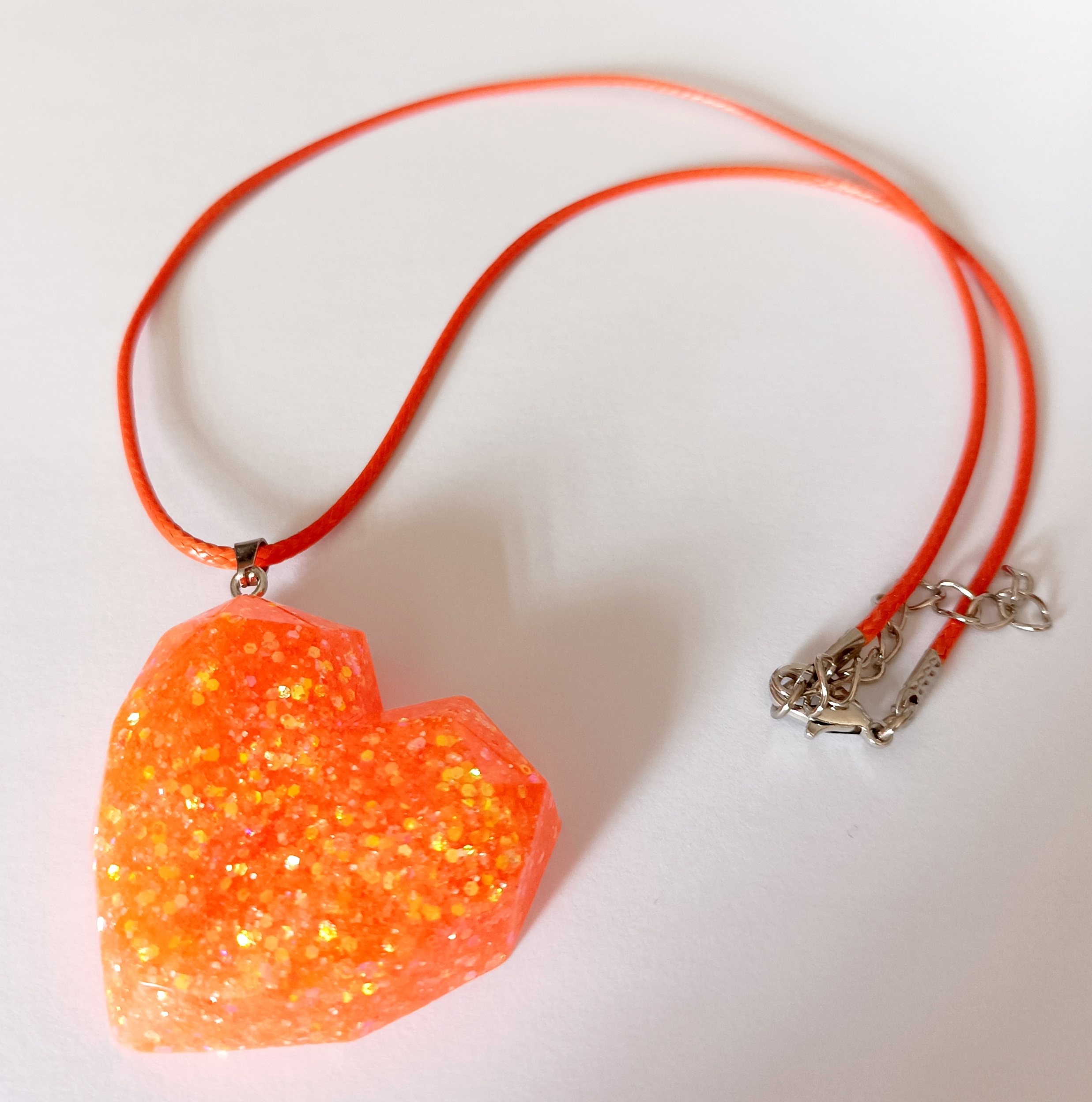 COLLAR CATHALIFAUDJOYAS CORAZON GEOMETRICO - 1