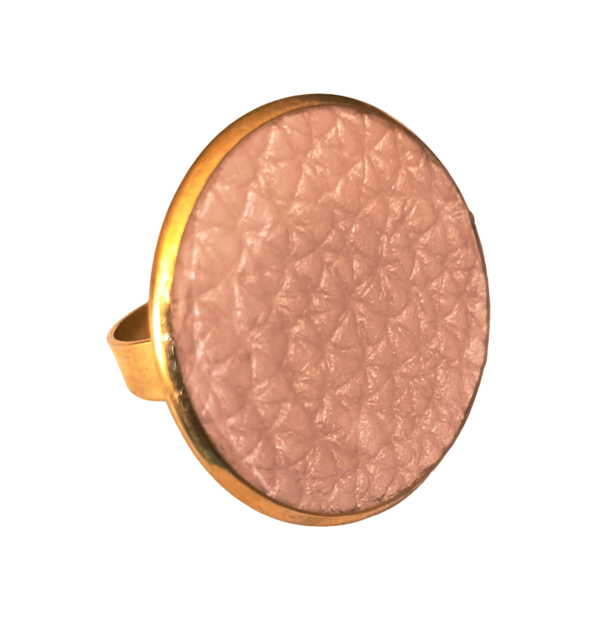 ANILLO CATHALIFAUDJOYAS ECOCUERO RESINA - 1