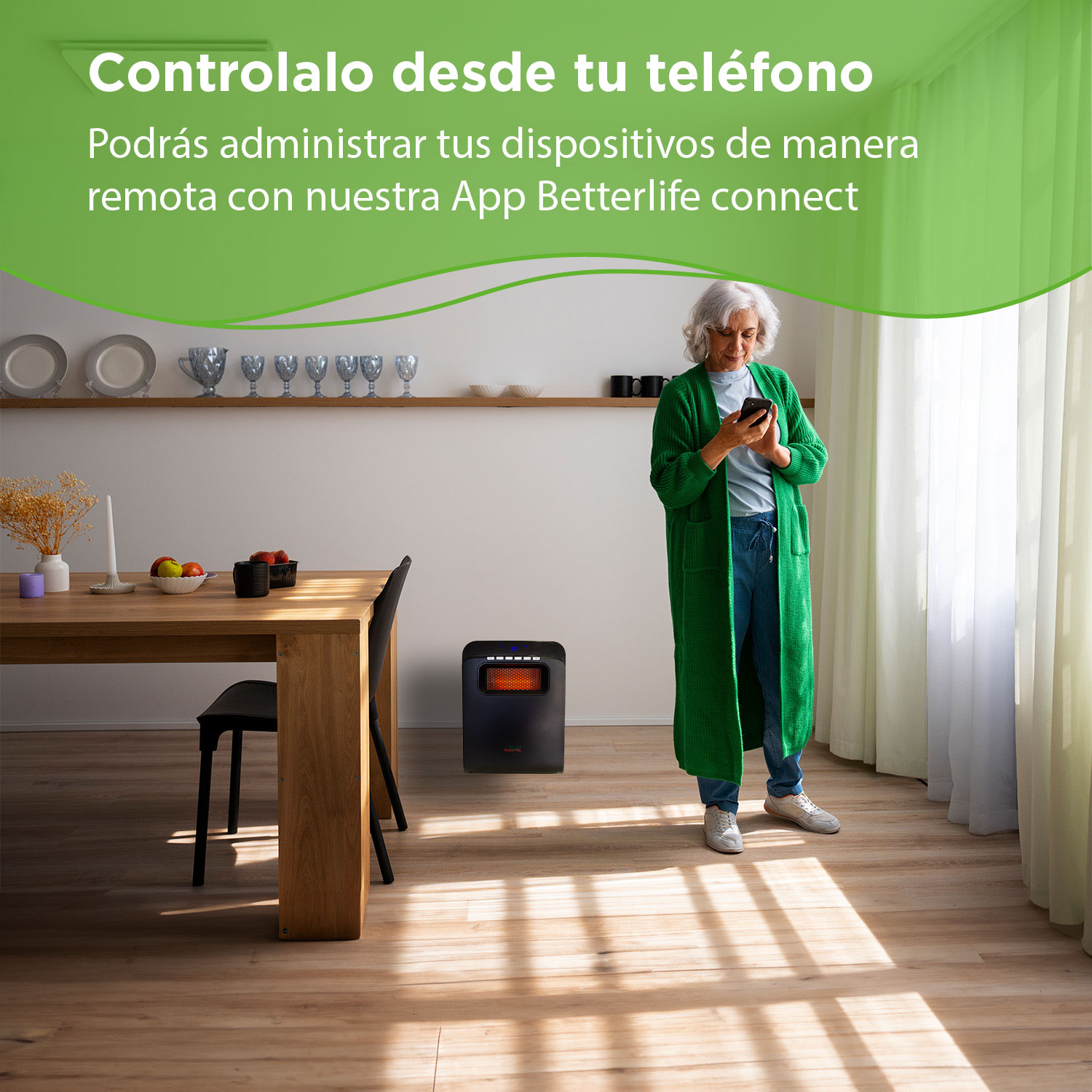 ESTUFA INFRARROJA 60 m2 WIFI - 10