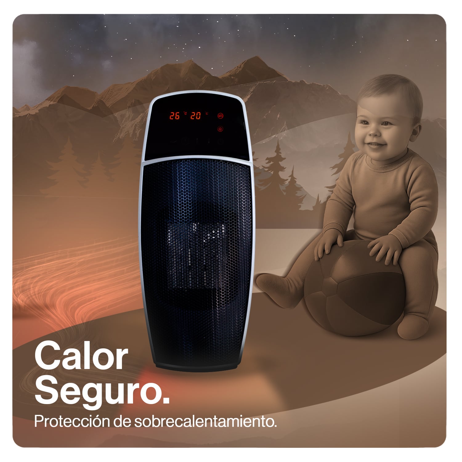 TERMOVENTILADOR BETTERLIFE DIGITAL WI-FI BLPTC1500W 15 M² - 4
