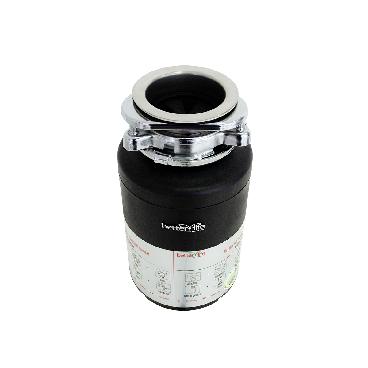 TRITURADOR BETTERLIFE BASURA LAVAPLATOS 560 W - 2