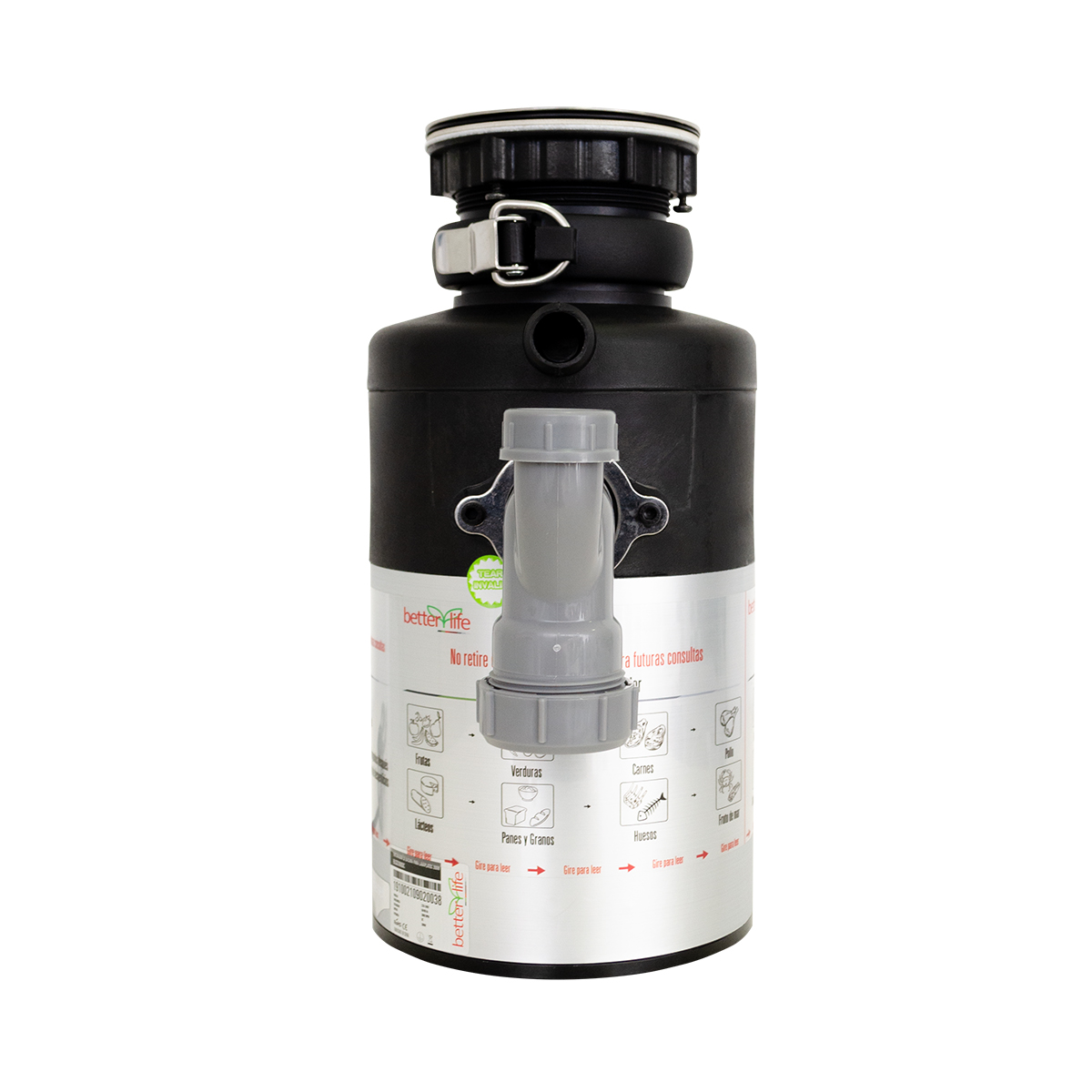 TRITURADOR BETTERLIFE BASURA LAVAPLATOS 390W - 5