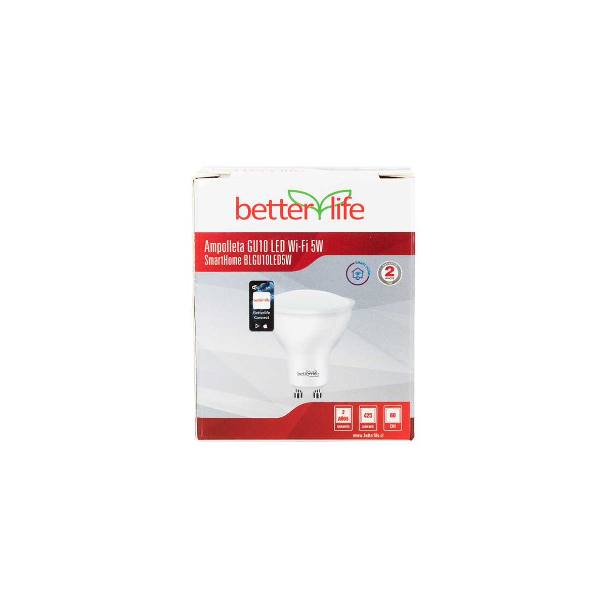 AMPOLLETA BETTERLIFE GU10 LED WIFI 5W SMARTHOME - 4