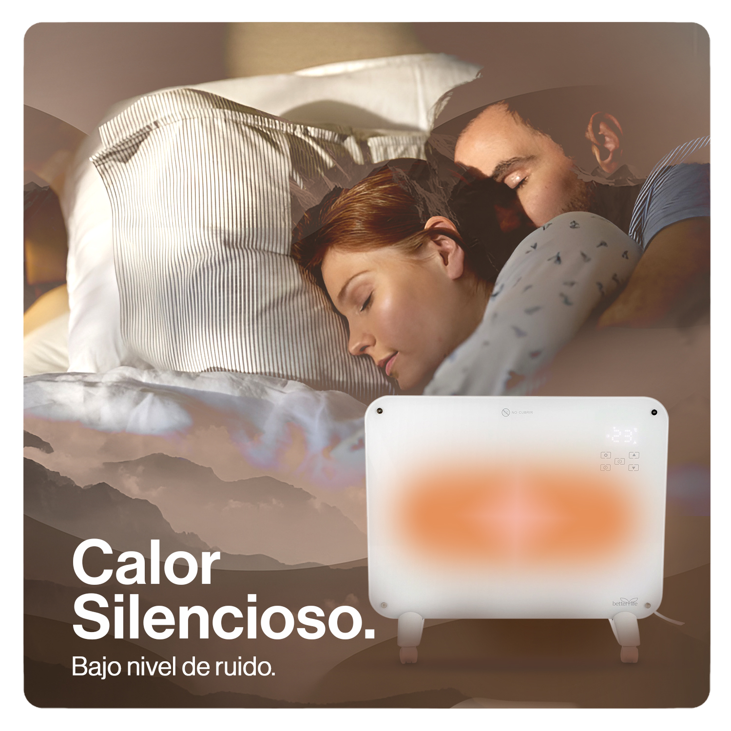 CALEFACTOR ELÉCTRICO MURAL DE CRISTAL (3 UNIDADES) 1000 W WI-FI - 8