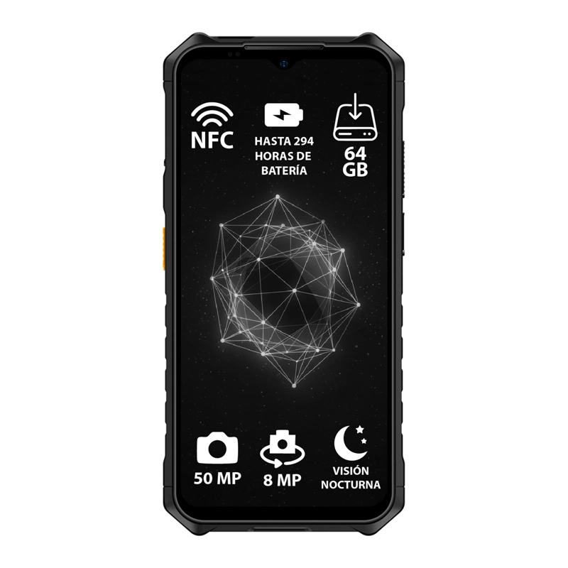 CELULAR SMARTPHONE ARMOR X13 DUAL SIM 64 GB NEGRO 6 GB RAM 50 MP - 1