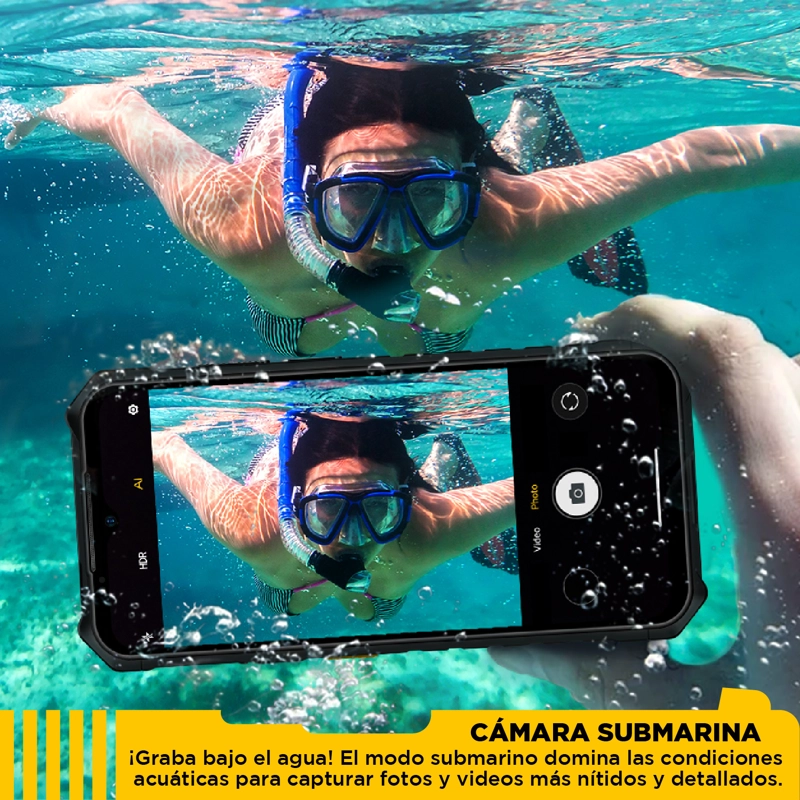 CELULAR SMARTPHONE ARMOR X13 DUAL SIM 64 GB NEGRO 6 GB RAM 50 MP - 3