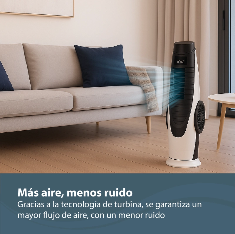 VENTILADOR TORRE TURBINA WIFI - 3