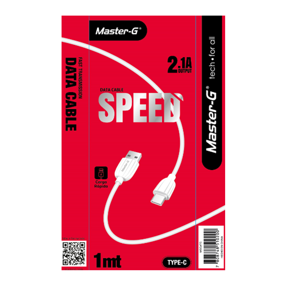 CABLE DE CARGA RAPIDA USB A USB TIPO C MGCATC - 2