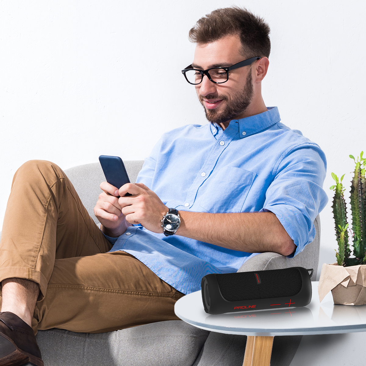 PARLANTE BLUETOOTH MASTER G PORTÁTIL ZION+ IPX7 - 5