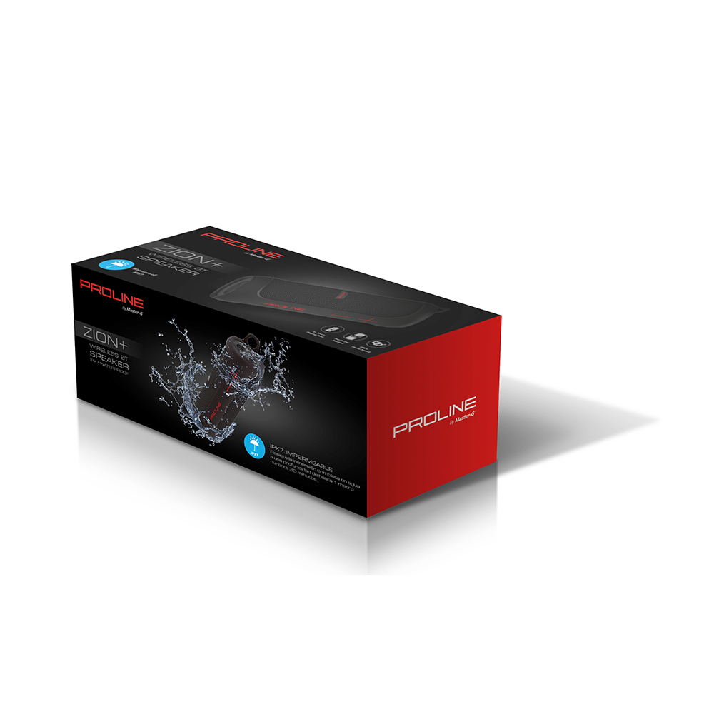 PARLANTE BLUETOOTH MASTER G PORTÁTIL ZION+ IPX7 - 8