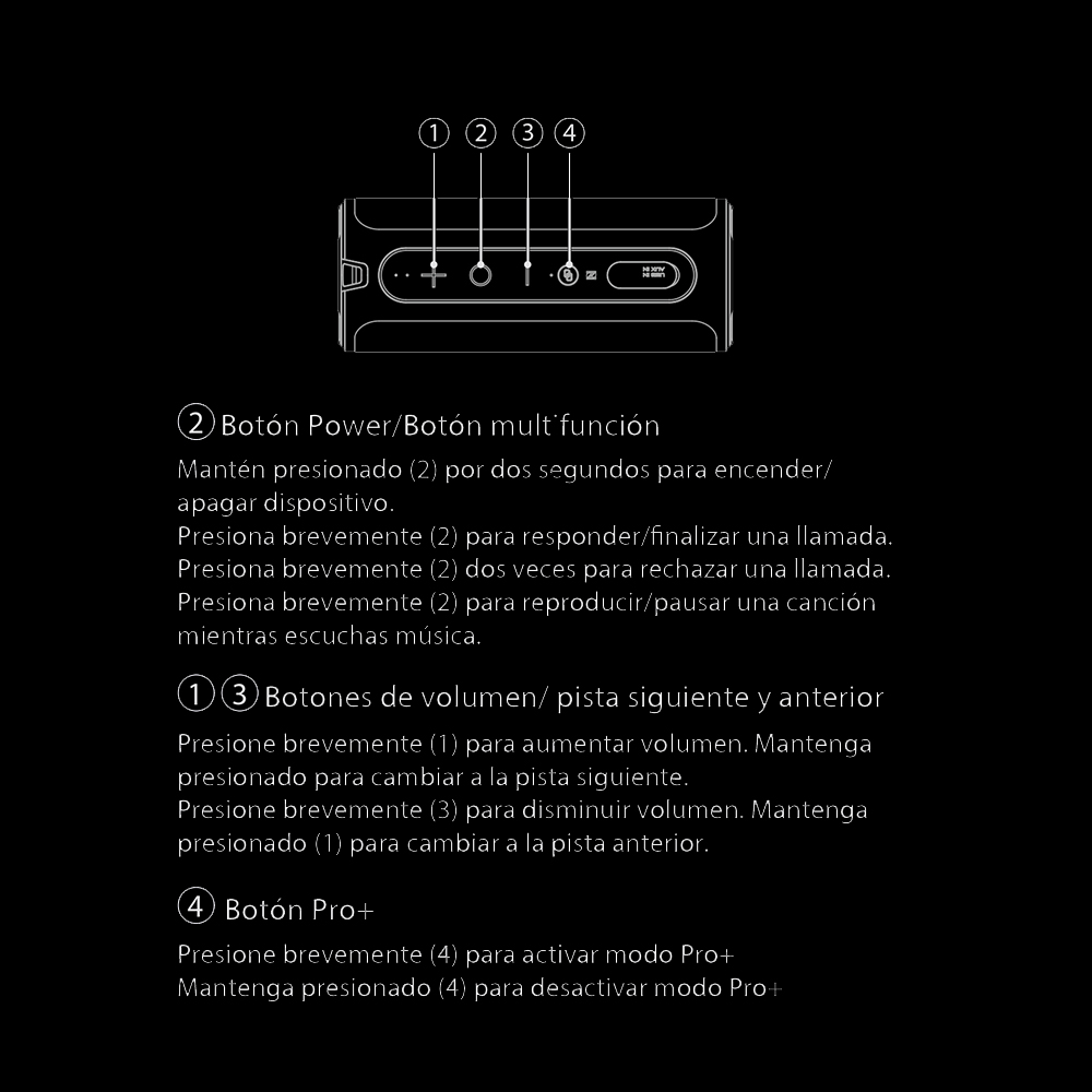 PARLANTE BLUETOOTH MASTER G PORTÁTIL HIGHWAVE IPX7 - 8