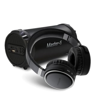 PARLANTE PORTÁTIL GBASS MICRO BLUETOOTH + AUDÍFONOS BLASPRO - 1