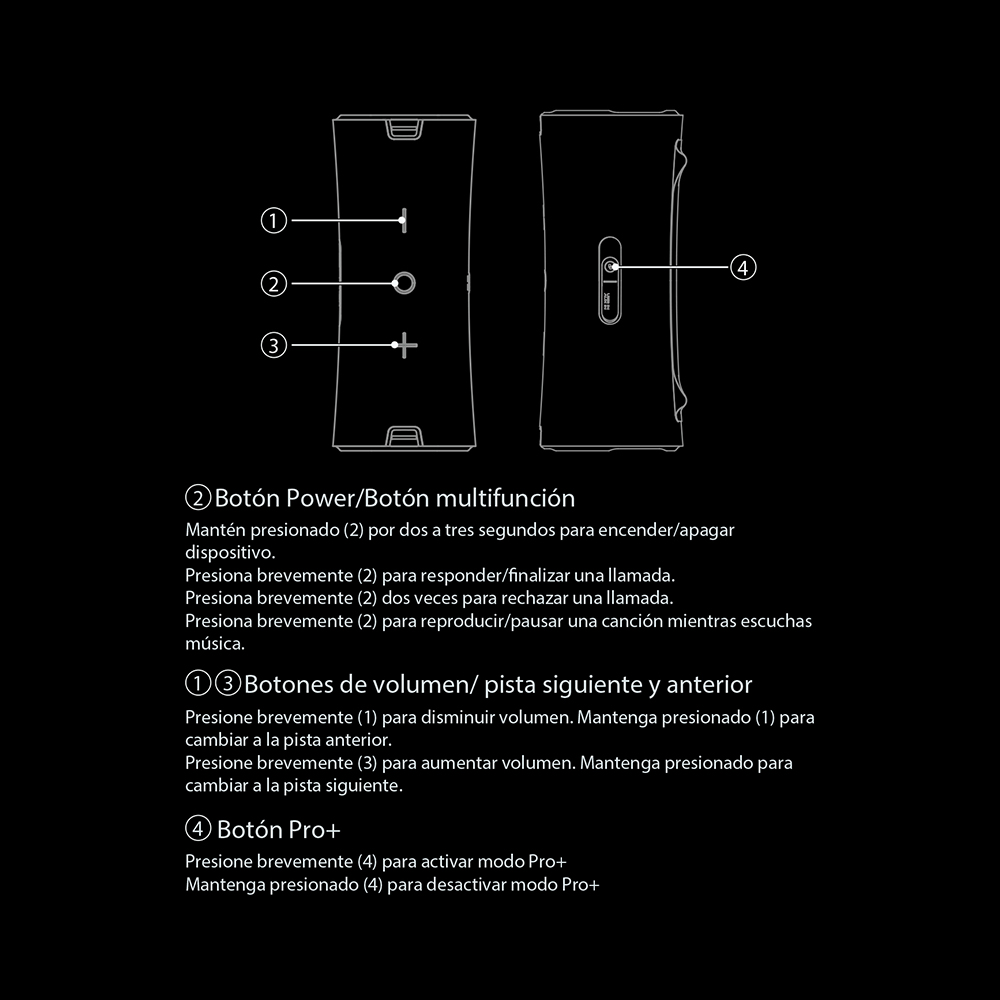 PARLANTE BLUETOOTH MASTER G PORTÁTIL HAMMER IPX7 - 7