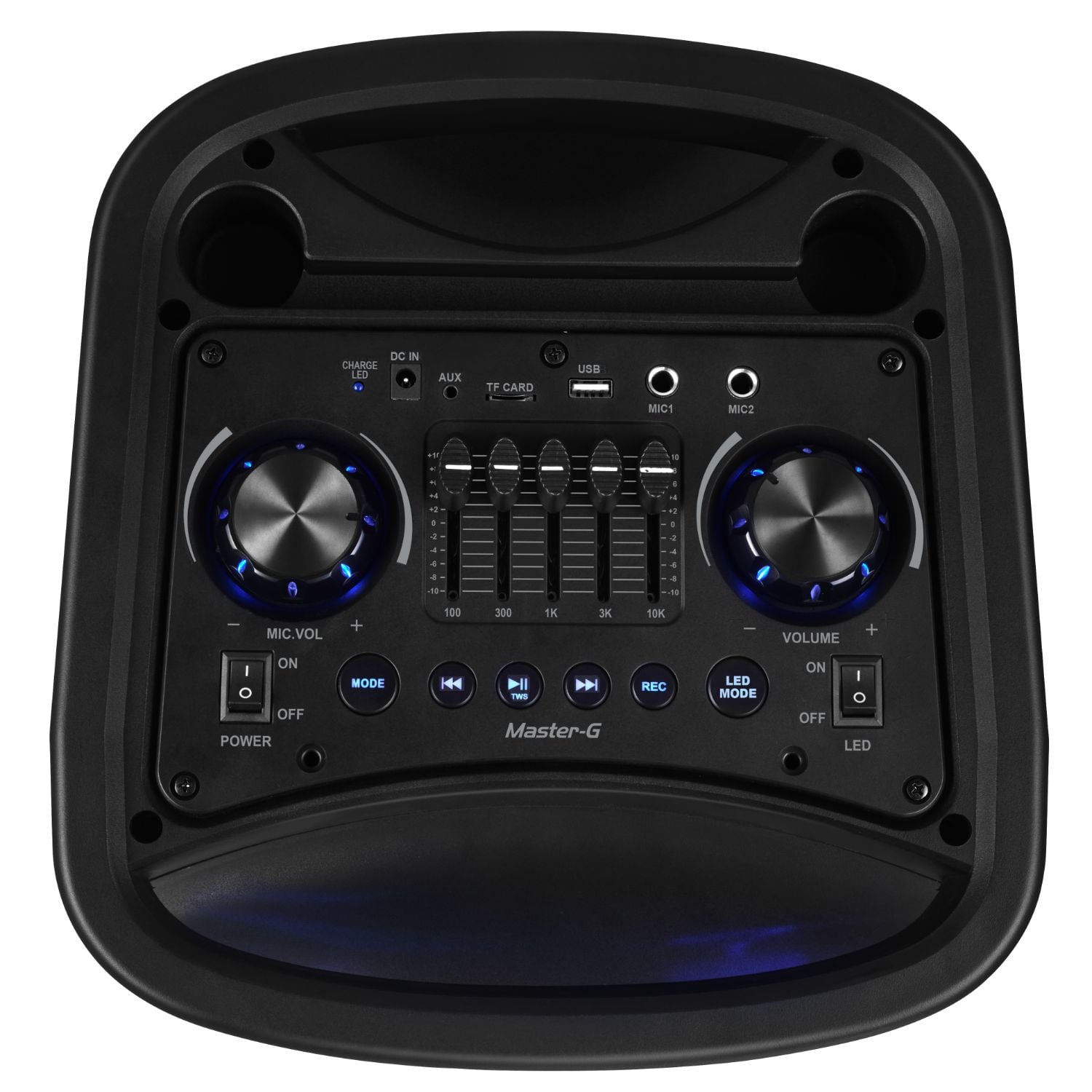 PARLANTE KARAOKE BLUETOOTH 8' X2 60W MGPHANTOM - 3