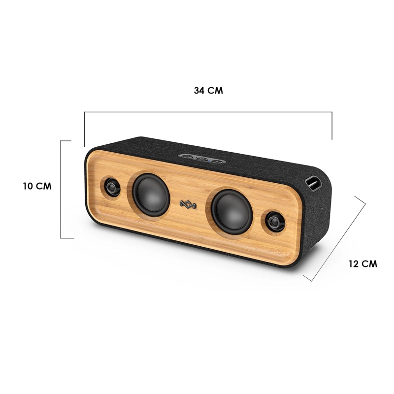 PARLANTE BLUETOOTH GET TOGETHER 2 HOUSE OF MARLEY - 4