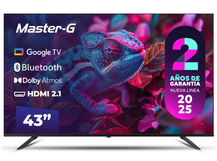 SMART TV MASTER G LEDFULL HD 43" MGG43FFK - 1
