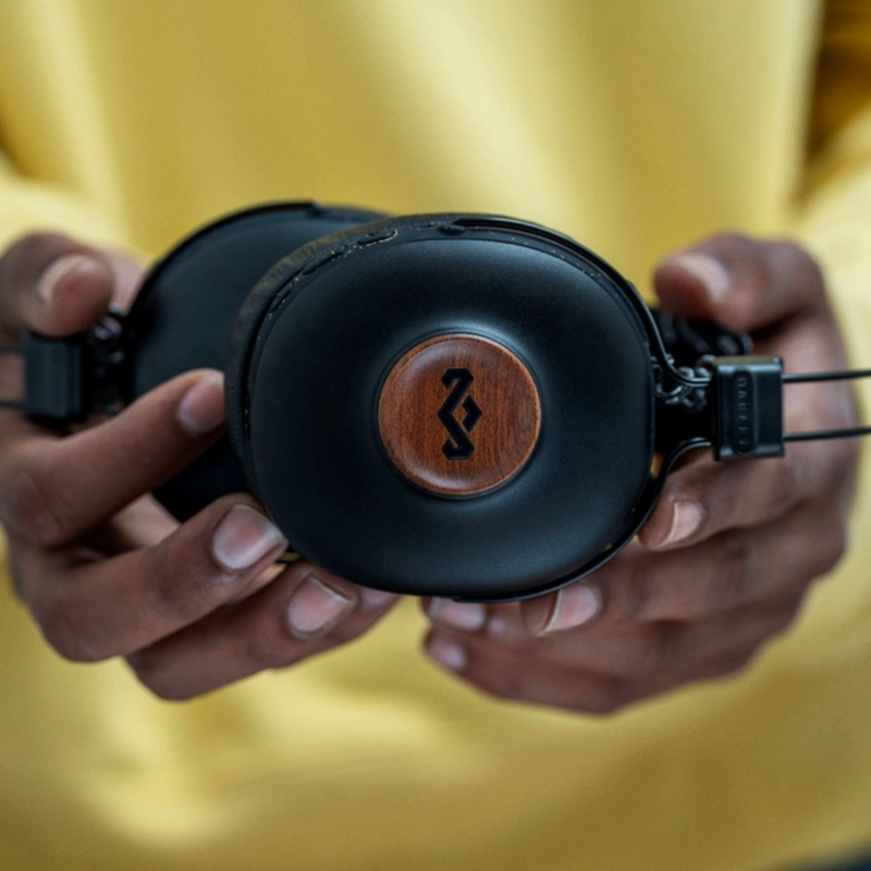 AUDÍFONOS HOUSE OF MARLEY POSITIVE VIBRATION FREQUENCY BLUETOOTH NEGRO - 7