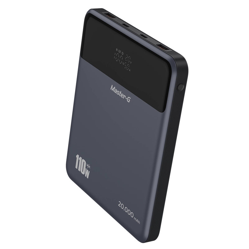 CARGADOR SLIM PORTATIL NOTEBOOK 20000MAH 110W PD MASTER-G - 1