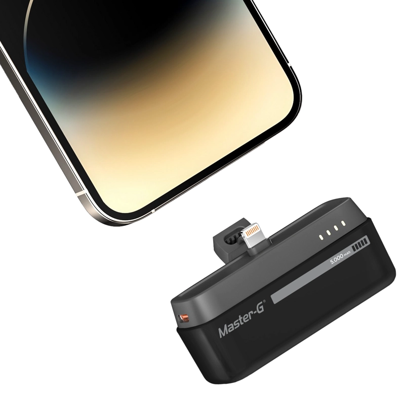 CARGADOR PORTÁTIL POWER BANK POCKET 5000MAH IPHONE LIGHTNING - 2