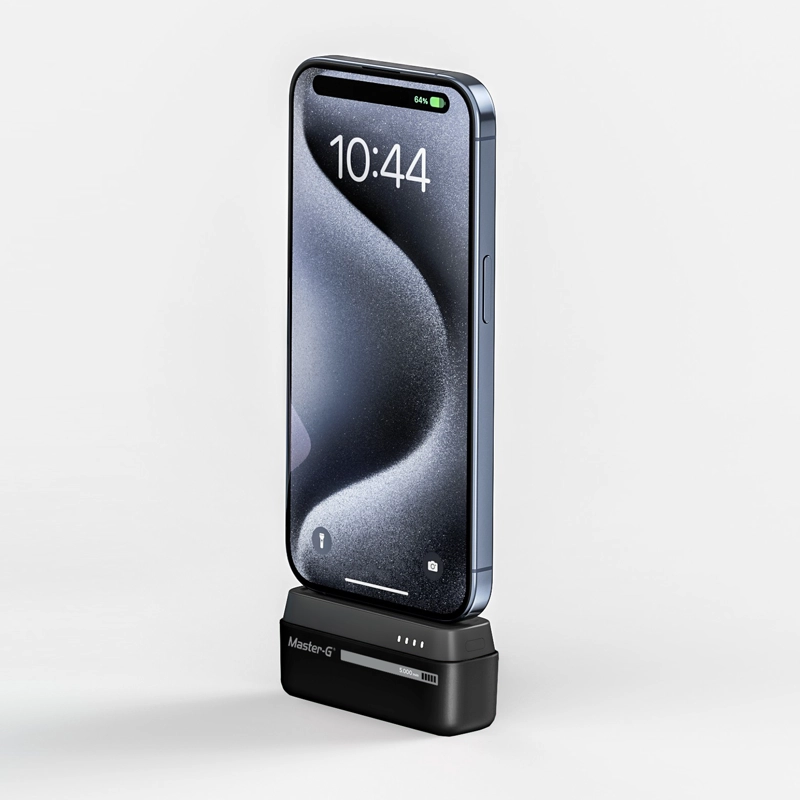 CARGADOR BASE PORTÁTIL POCKET 5000MAH TIPOC CELESTE MASTER-G - 3