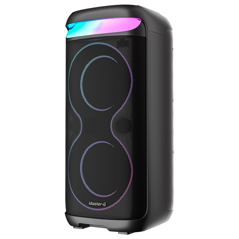PARLANTE BLUETOOTH KARAOKE CHAMPION 6,5” X2 CON MICROFONO - 2