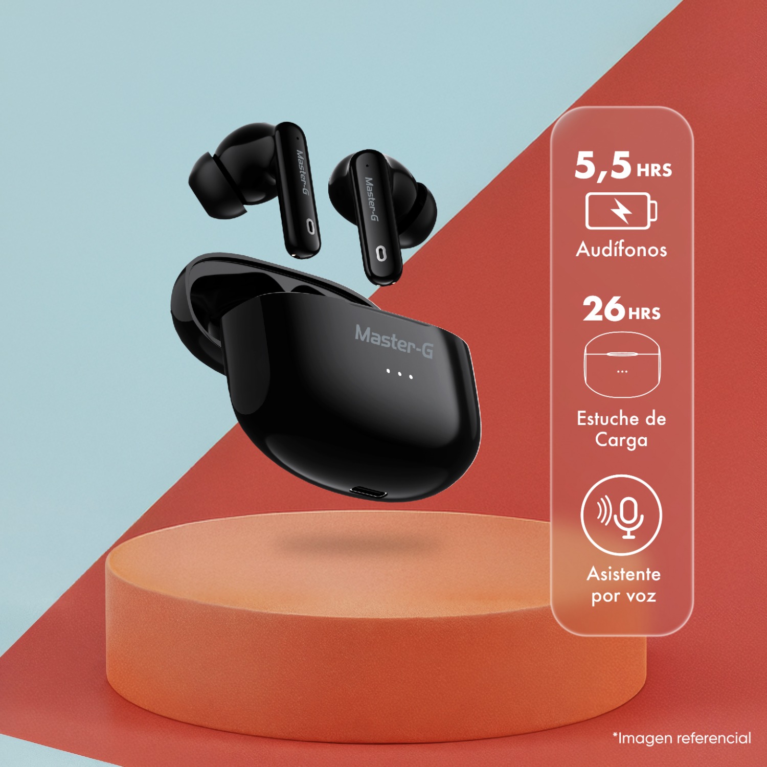 AUDIFONOS BLUETOOTH IN EAR TWS ANC BUDS20 - 3
