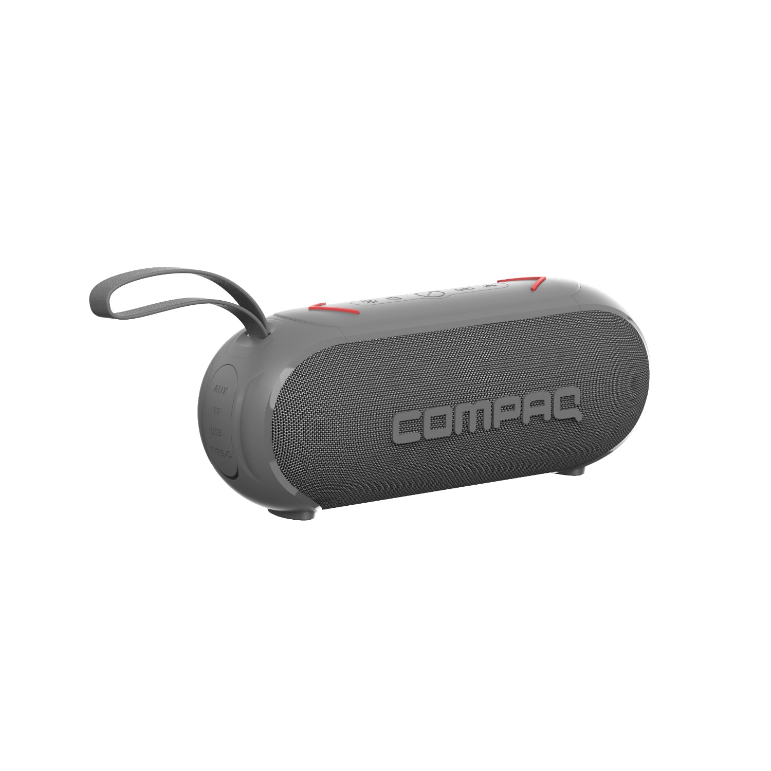 PARLANTE BLUETOOTH COMPAQ 5.0 PORTÁTIL CMQ10W IPX6 - 7