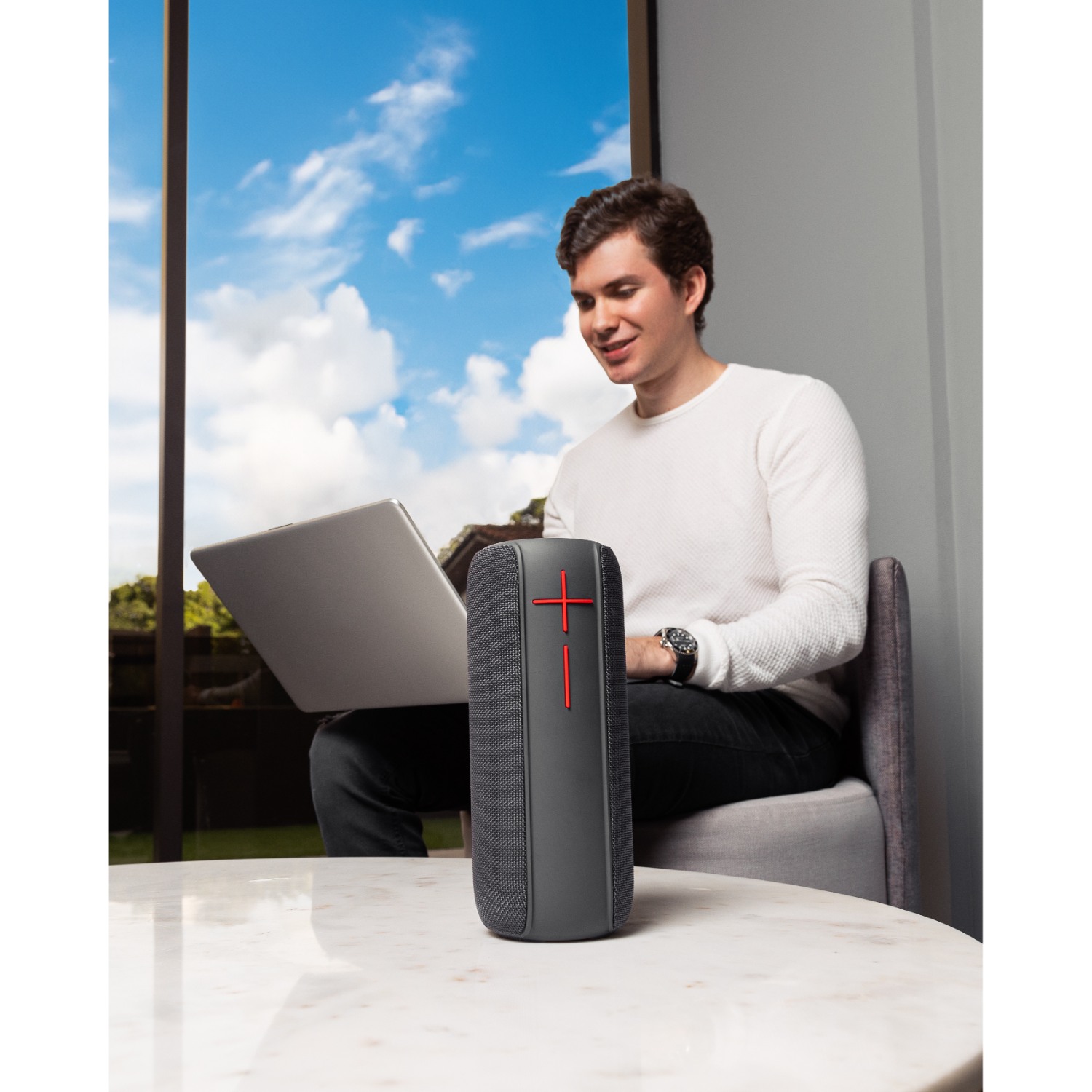 PARLANTE BLUETOOTH COMPAQ 5.0 PORTÁTIL CMQ20W IPX6 - 8