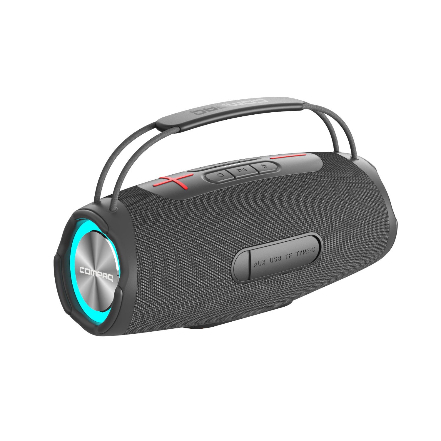 PARLANTE BLUETOOTH COMPAQ 5.0 PORTÁTIL CMQ35W IPX6 - 2