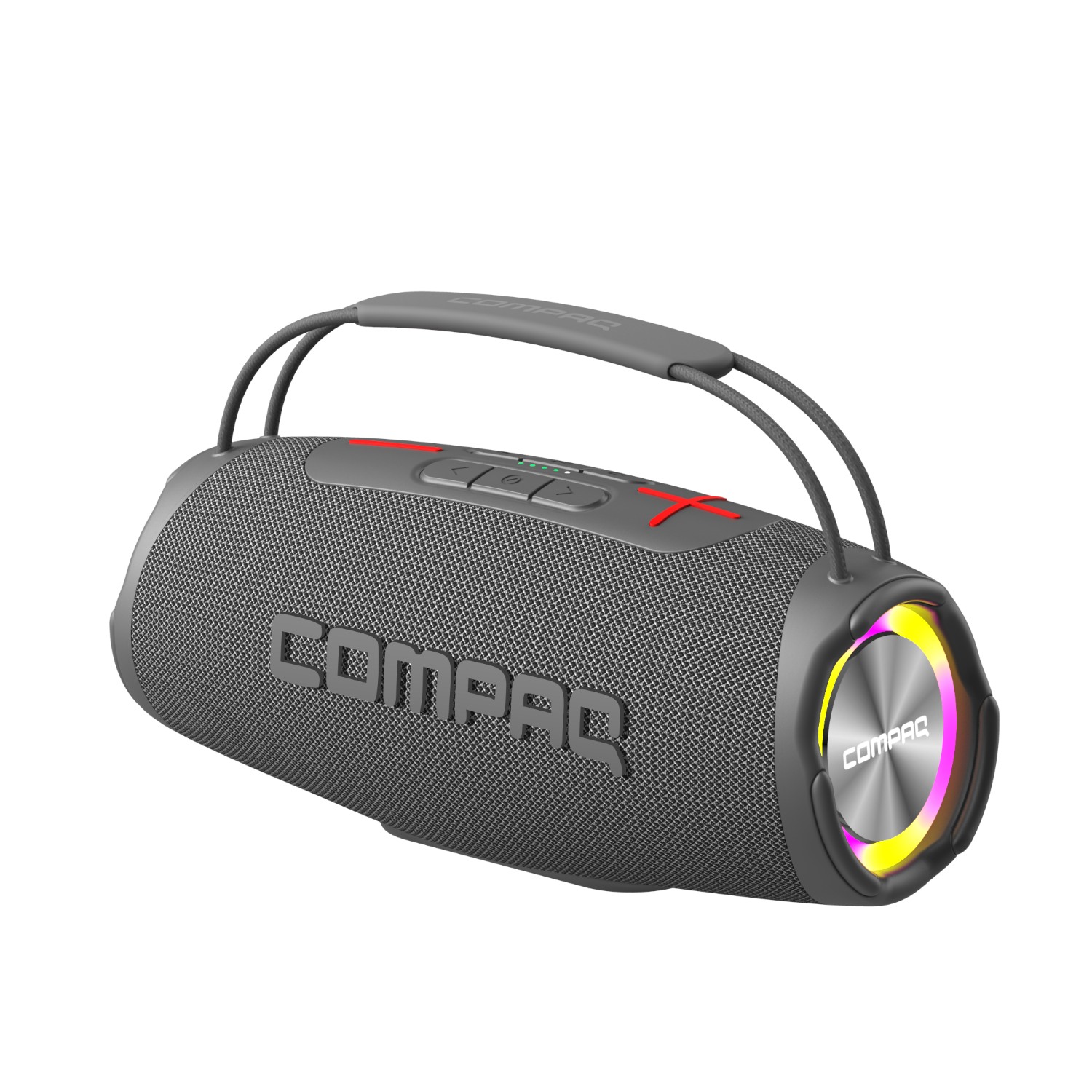 PARLANTE BLUETOOTH COMPAQ 5.0 PORTÁTIL CMQ35W IPX6 - 3