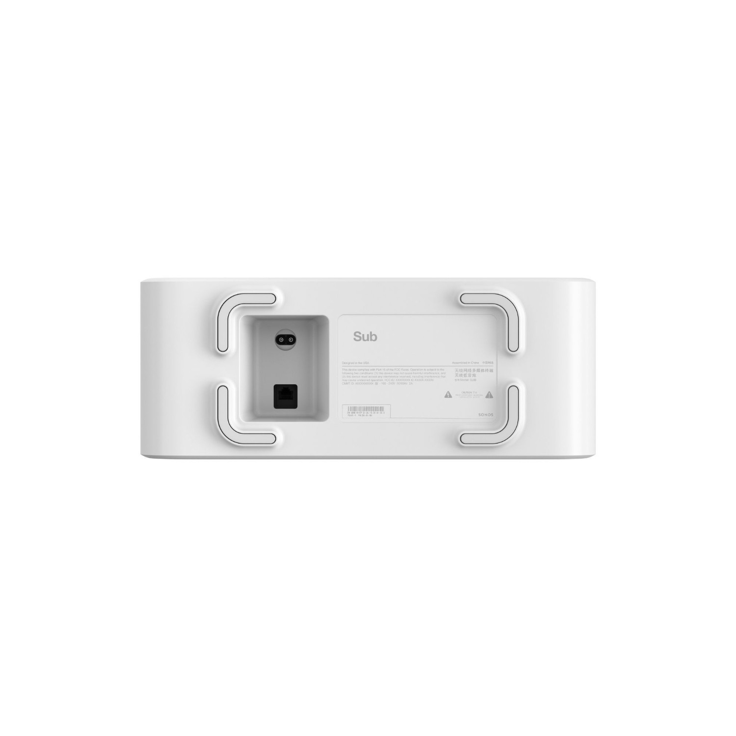 SUBWOOFER SONOS WIFI SUB 3GEN WIRELESS BLANCO - 7