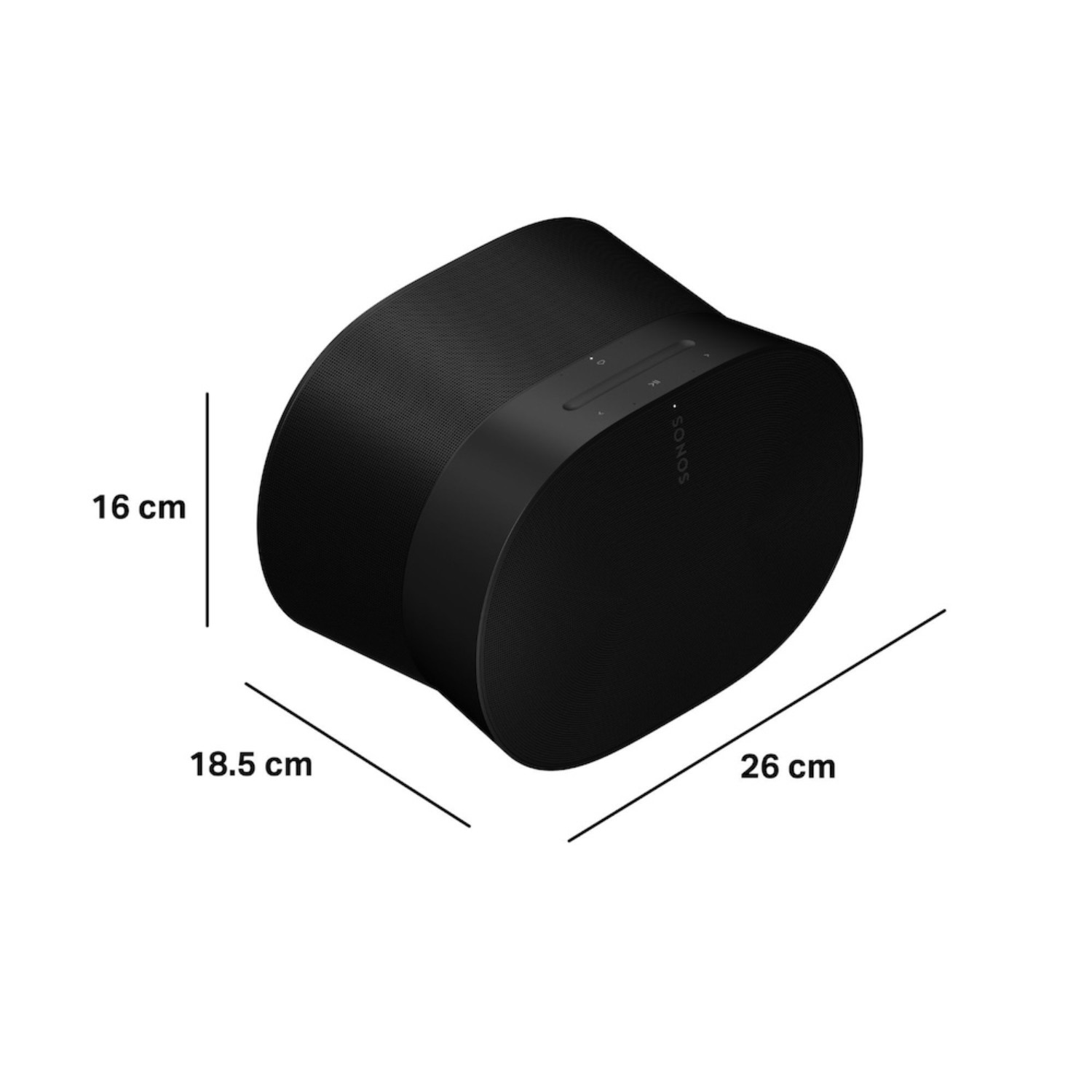 PARLANTE BLUETOOTH SONOS ERA 300 WIRELESS SPEAKER WIFI NEGRO - 7