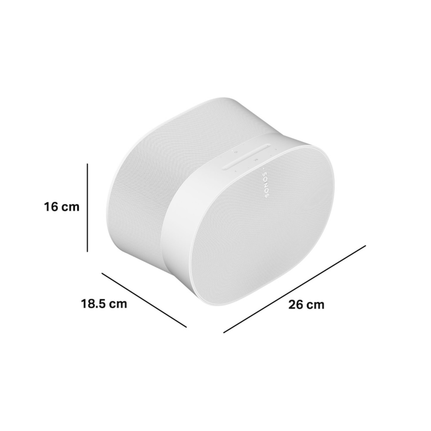 PARLANTE BLUETOOTH SONOS ERA 300 WIRELESS WIFI BLANCO - 8