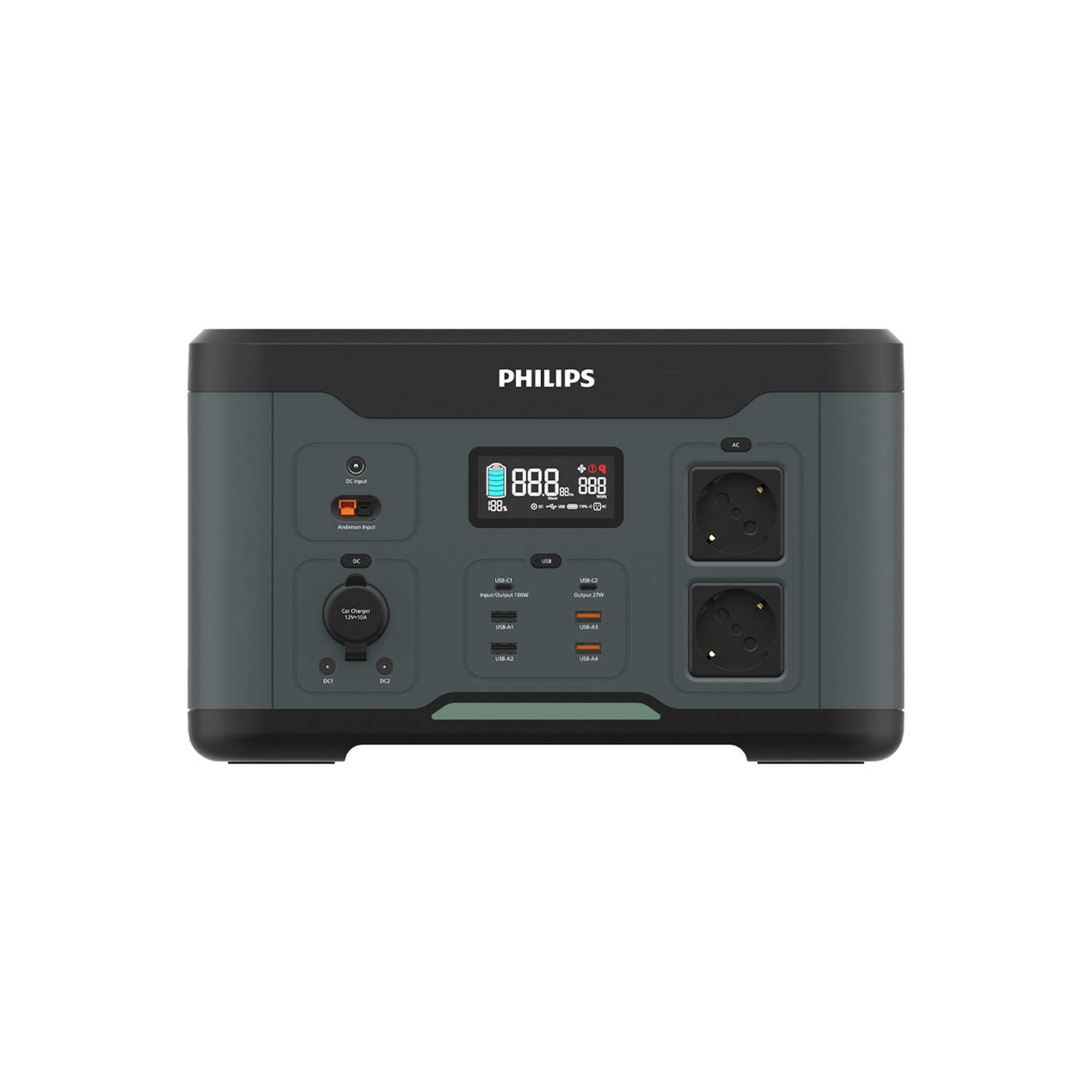 ESTACION DE ENERGIA PARA EXTERIORES DLP8092CB 1000W PHILIPS - 2