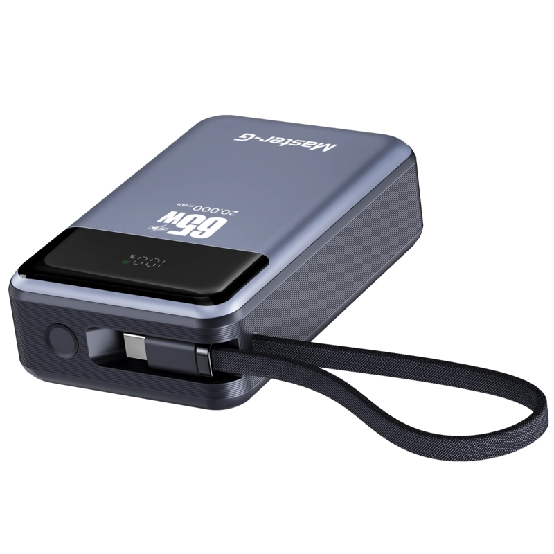 BATERIA EXTERNA POWER BANK NOTEBOOK 20000 MAH 65W MASTER-G - 4