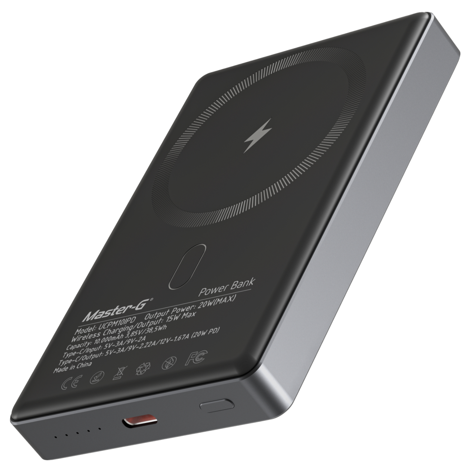 CARGADOR INALAMBRICO MAGSAFE 10.000MAH COMPATIBLE CON IPHONE - 8