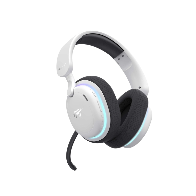 AUDIFONOS GAMER BLUETOOTH HEADPHONES MICROFONO FUXI-H7 HAVIT - 5